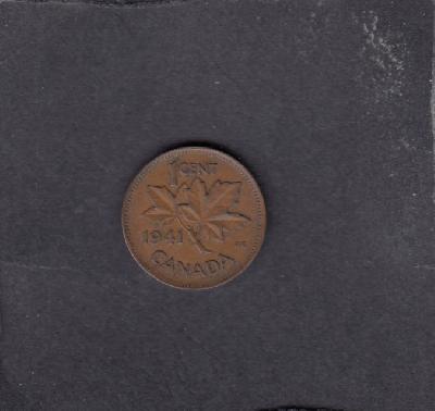 Beschrijving: 1 Cent GEORGIUS VI